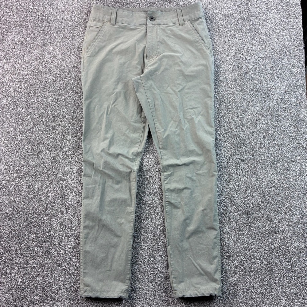 KUHL Resistor Chino Pants Mens 32x32 Gray Technical Outdoor Hiking 5225